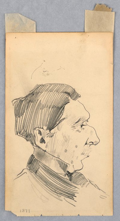 Portret van een man door Robert Frederick Blum